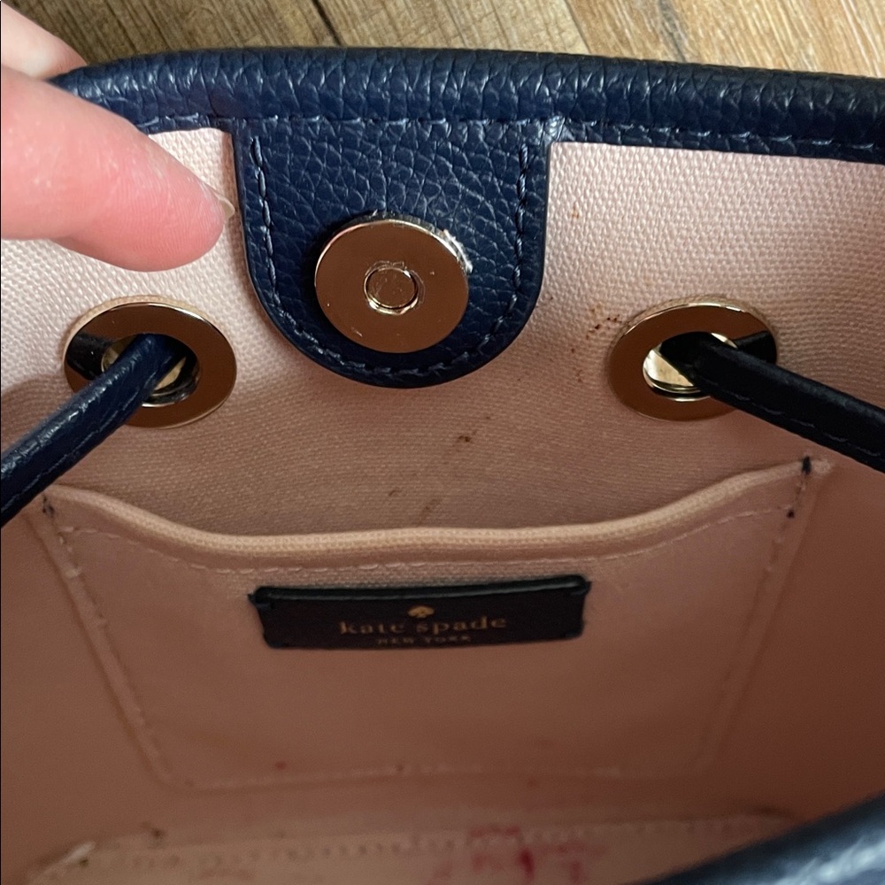 Kate Spade Navy and Cream Shoulder Bag - Picture 7 of 10